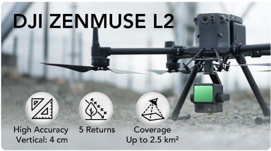 DJI Zenmuse L2 (Demo System)